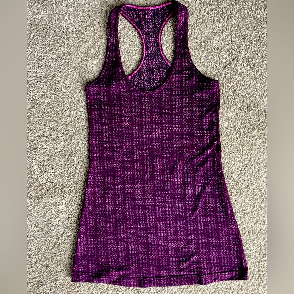 LULULEMON Athletic Tank Top Small no tags (see measurements) good used condition